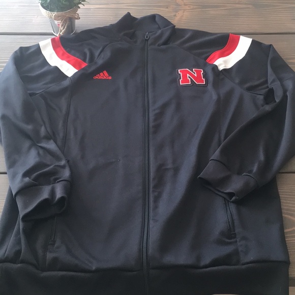 nebraska adidas jacket